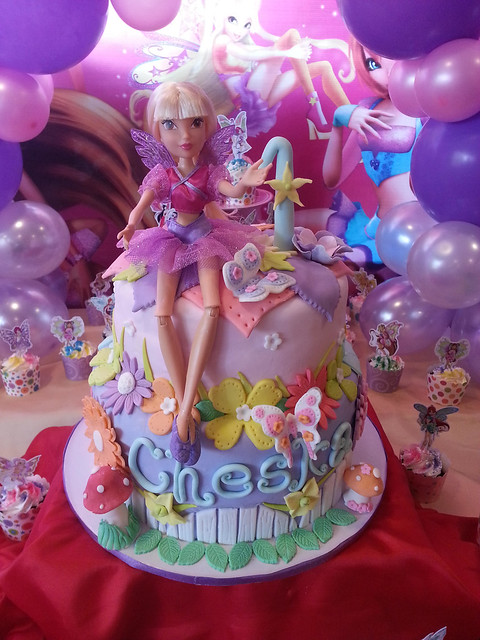 WINX Stella Fairy Themed Cake by Eleney Benito of Eleney's Cupcravery