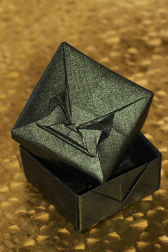 Origami Box with face (Toyoaki Kawai)