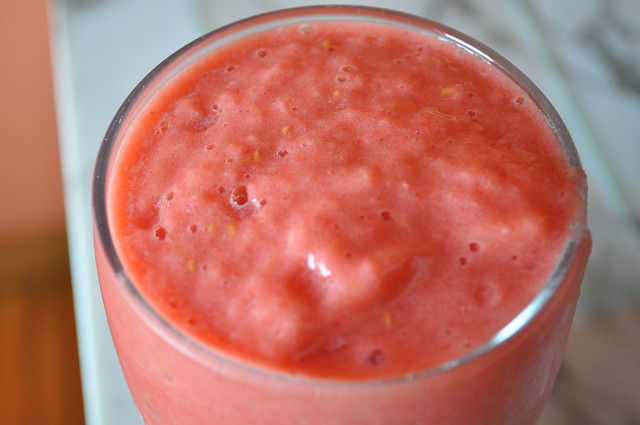 Red and Yellow Smoothie