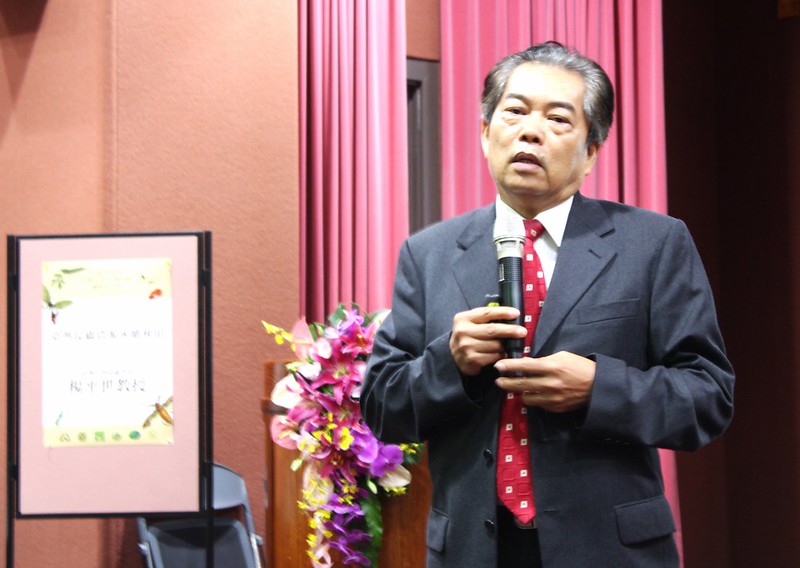 台大昆蟲學系教授楊平世即將於7月31日退休。攝影：廖靜蕙。