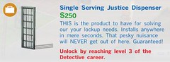Single Serving Justice Dispenser