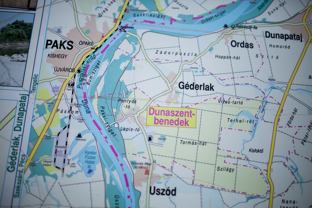 A paksi bővítés Dunaszentbenedeken