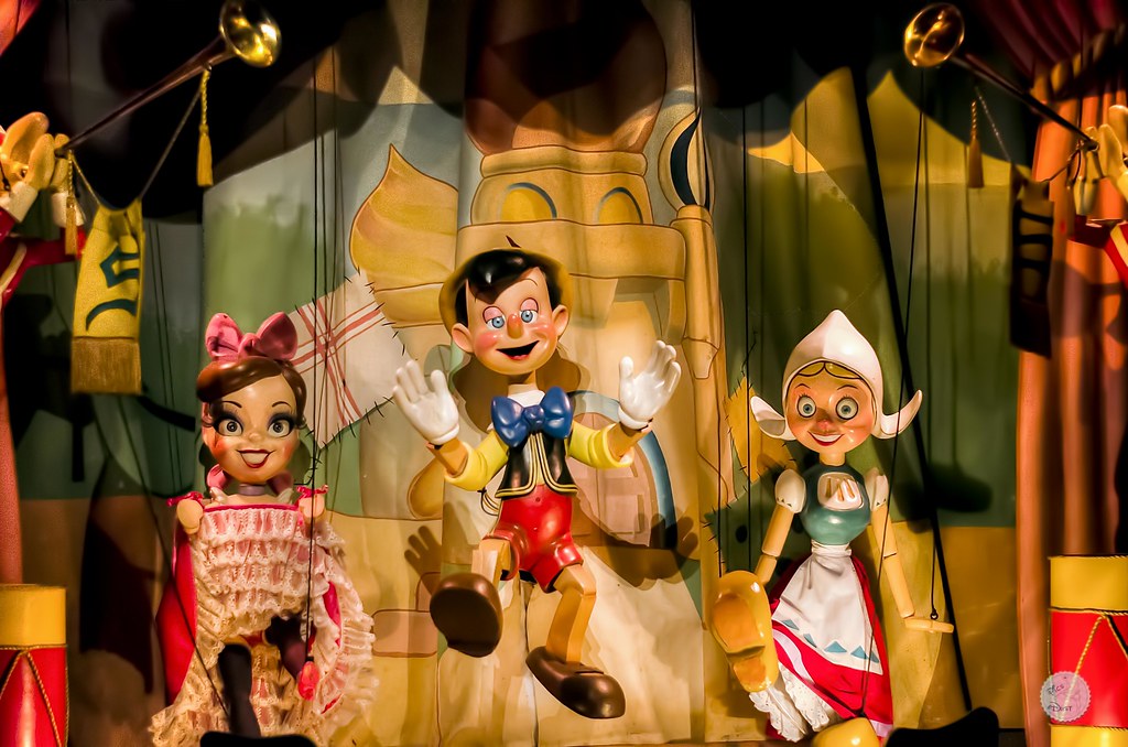 Pinocchio and his girls