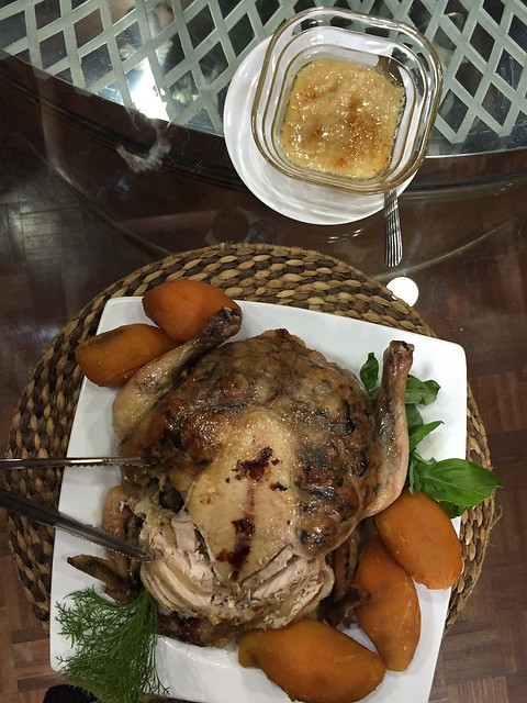 roast chicken Malu Veloso lunch