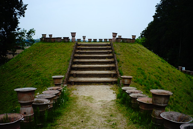 an ancient burial mound