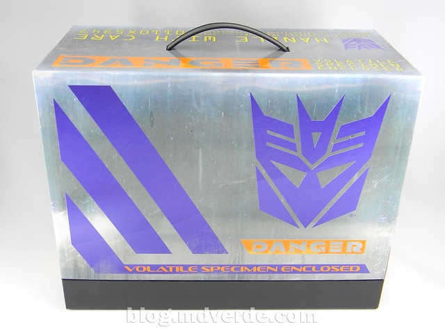 Transformers Shockwave Voyager - Generations SDCC Exclusive (Shockwave's Lab) - caja