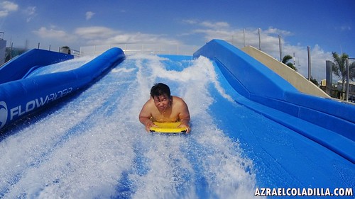 Flow riding the waves at Flow House Manila in Molino, Bacoor, Cavite