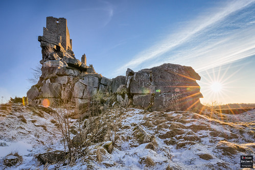 schnee sun snow castle sunrise germany bayern deutschland bavaria ruin ruine sonne sonnenaufgang flossenbürg burg oberpfalz burgruine castleruin upperpalatinate