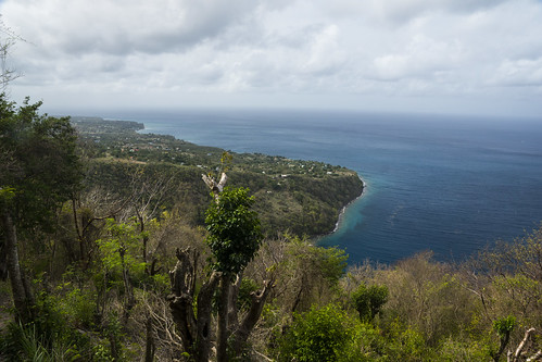 stlucia saintlucia caribbeansea grospiton view tropics tropical hike hiking mountain