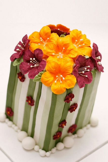 Floral Cake by Paige Fong