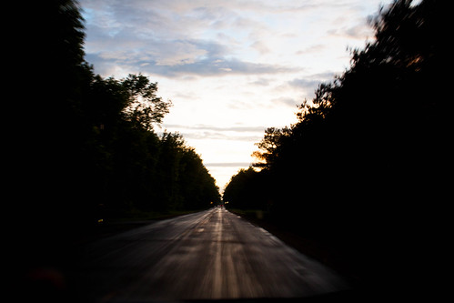 sunset drive countryroad windowsdownradioup