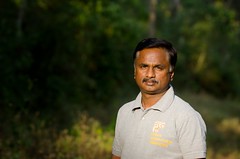 保育學者Ananda Kumar博士，於2015年4月29日贏得有「綠色奧斯卡」之稱的惠特萊獎（Whitley Award）。來源：（Ganesh Raghunathan/Whitley Awards）