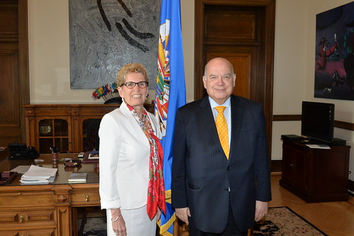Secretario General de la OEA recibe a la Primera Ministra de Ontario