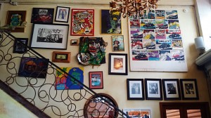 Vibrant art in Havana Coffee Shop