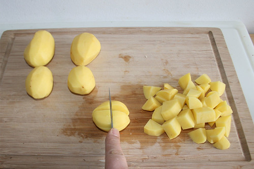 45 - Kartoffeln würfeln / Dice potatoes