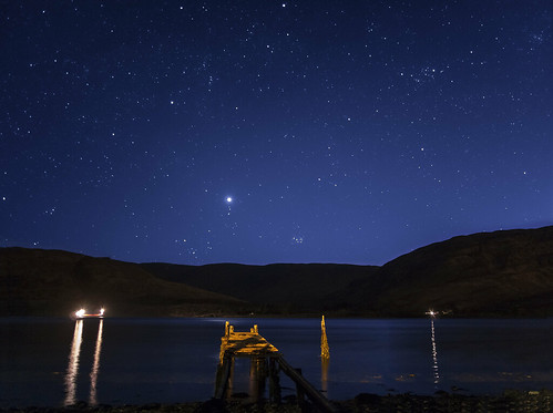 stars scotland venus astrophotography dss lochlinnhe linnhe clanmacduff