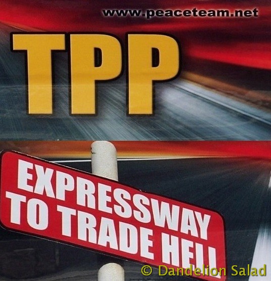 #TPP - Expressway to Trade Hell