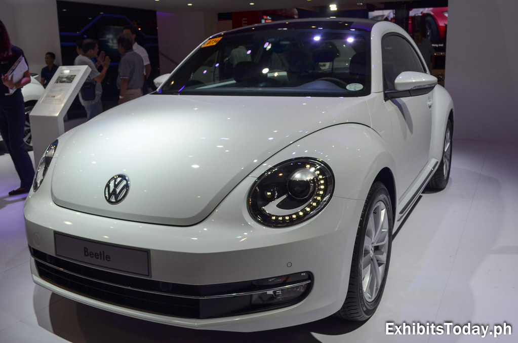 All White Volkswagen Beetle