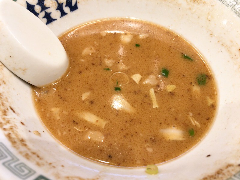 桂花太肉麺のスープ