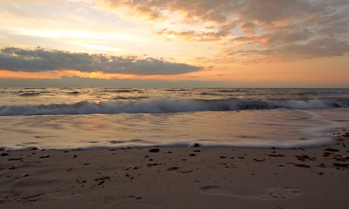 sunset beach sonnenuntergang balticsea ostsee