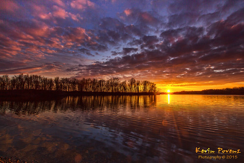 blue sunset lake cold reflection water yellow clouds evening march pond ottawa westmichigan 2015 ottawacounty sigma1020 jenison southwestmichigan canon60d thebendarea kevinpovenz ottawacountyparks