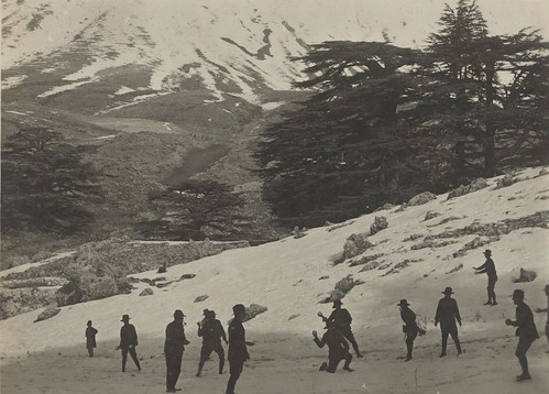 lighthorse worldwar1 lebanon soldiers australiansoldiers war snow snowballs