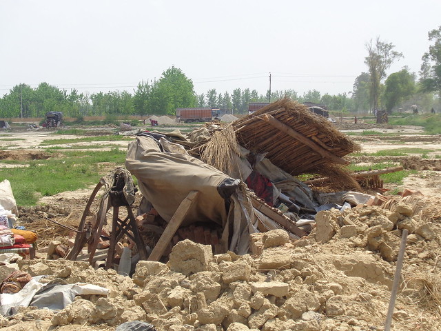 UP govt forcibly demolish two relief camps of victims of Muzaffarnagar riots