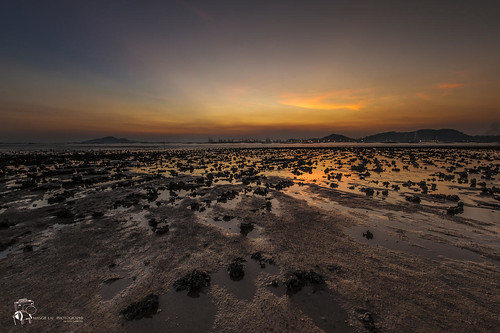 下白泥 hapaknai yuenlong hongkong landscape mud nikon reflection cloud 元朗 香港 稔灣 沙灘 日落 sunset sunrise sunlight clouds 夕陽 大自然 黃昏 gloaming