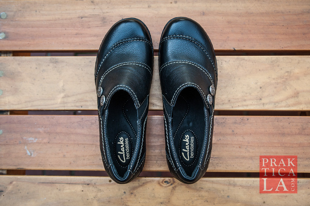 Clarks bendables slip on shoes new arrivals