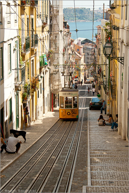 Winda uliczna w Lizbonie