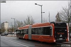 Iveco Bus Créalis 18 GNC - Setram (Société d'Économie Mixte des TRansports en commun de l'Agglomération Mancelle) n°306