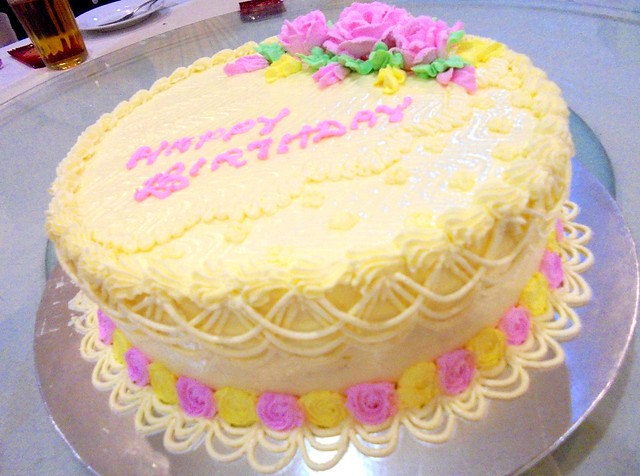 Birthday cake from Marcus