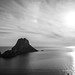 Ibiza - A sunset in black and white