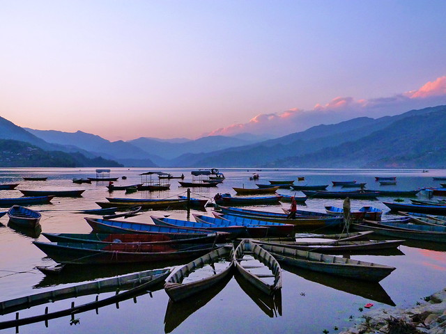 Phewa Lake - Pokhara, Nepal (29.03.2014)