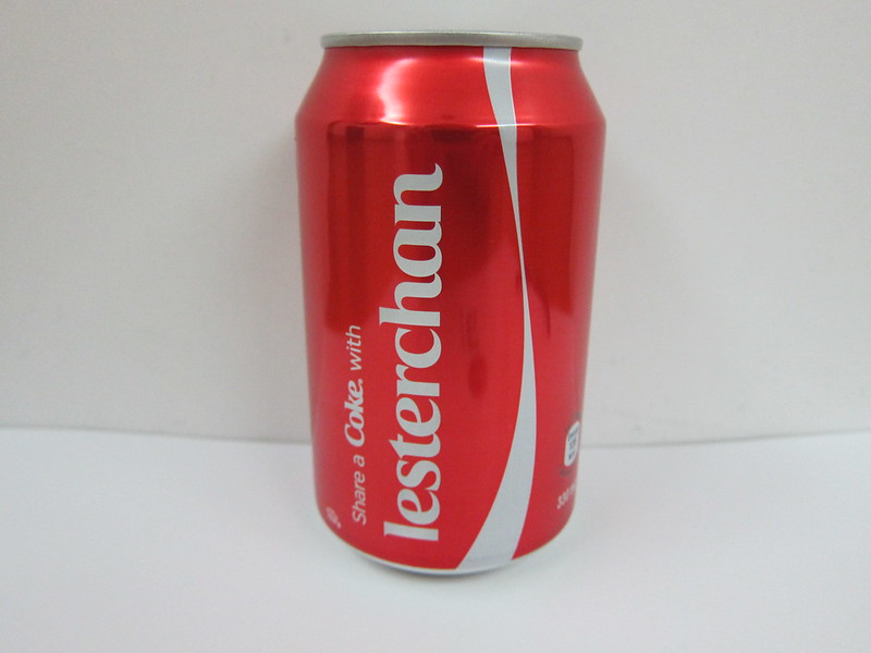 Personalized Coke Can - lesterchan
