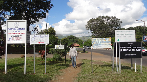 africa malawi blantyre sign