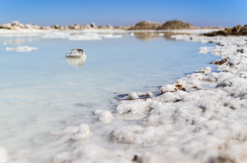 Salt pans of Walvis Bay, Namibia