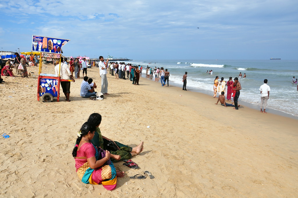 India - Tamil Nadu - Chennai - Beach - 16  Chennai -4332