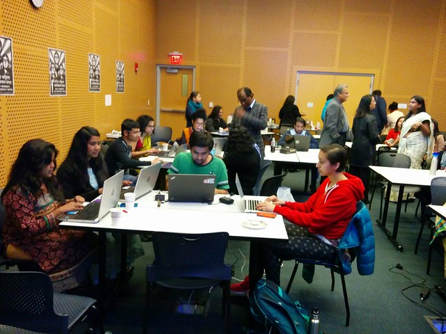 A view of the Hackathon