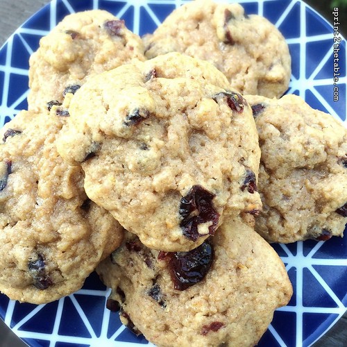 Grand Marnier Cranberry Cookies