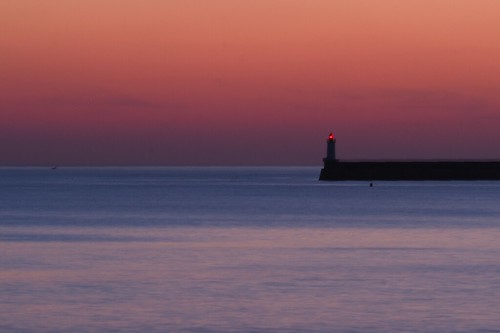 ocean sunset sea mer france color evening soleil seaside coucher soir phare twop vendée sablesdolonne