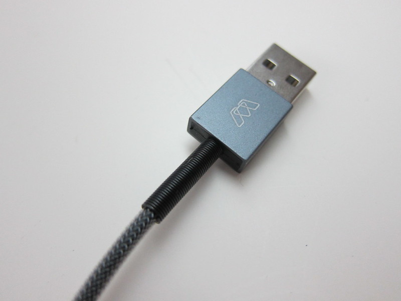 MOS Spring Lightning Cable - USB Head (Front)