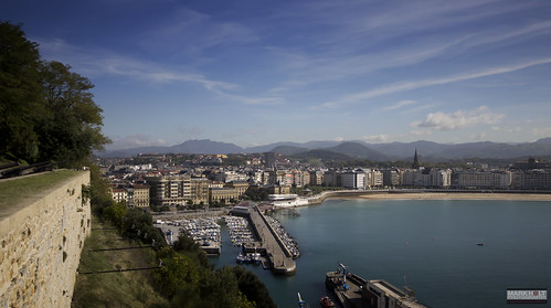 landscapes spain holidays cityscapes espana beaches sansebastian basque donostia harbours