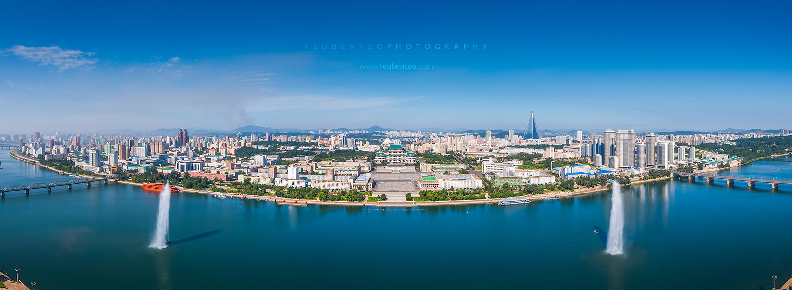Pyongyang City Skyline