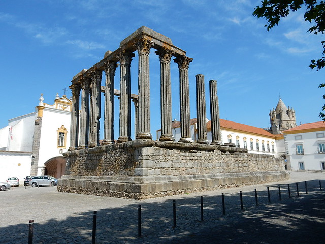Evora, Ruine des Diana Tempels