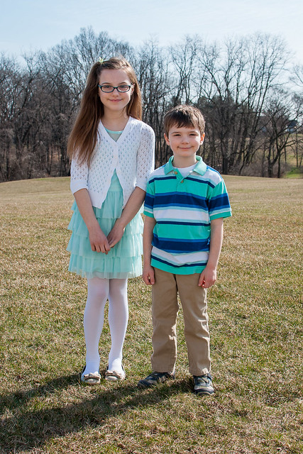 Easter Siblings