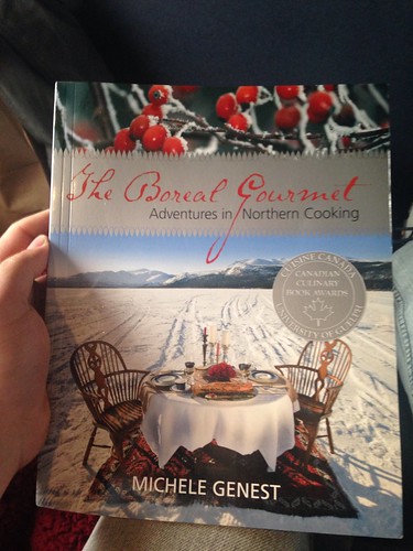 food usa snow train table reading book cookbook berries rr canadian gourmet yukon amtrak culinary whitehorse boreal iphone eastbound empirebuilder scotthendersonphotography michelegenest canadiancookbook