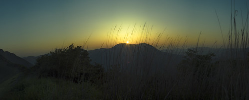 sunrise 曽爾高原