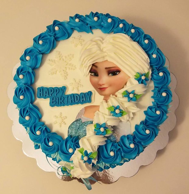 Frozen Cake by Flor De Maria Burgos-Ossio of Sweets BY FLOR