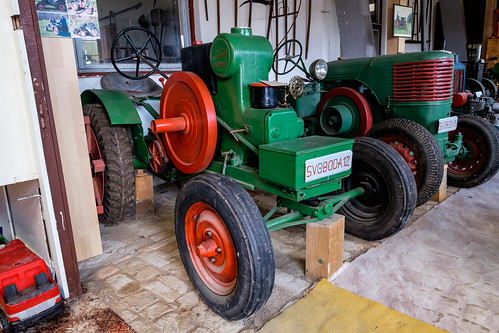 tractor history museum hp diesel 1938 technical 12 muzeum svoboda techniky pořežany vozidel historických
